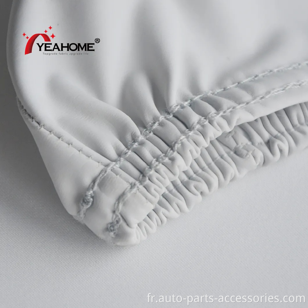 Couvoirs élastiques de luxe PU Couverture de voiture imperméable anti-UV